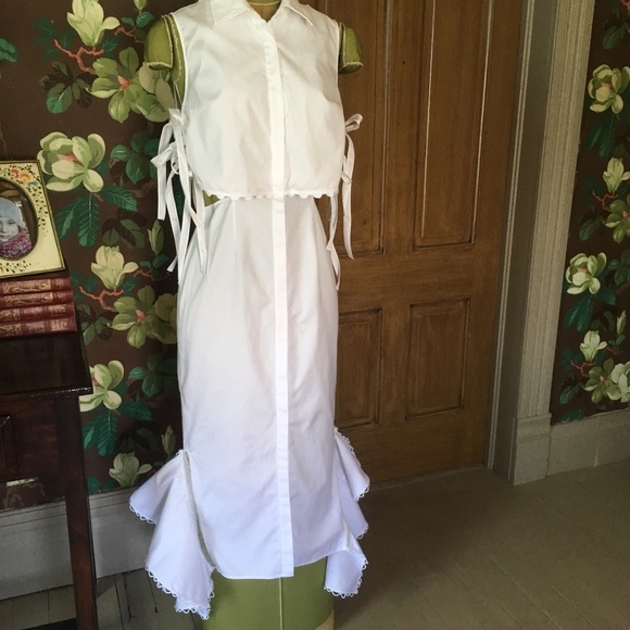 Jonathan Simkhai Dresses & Skirts - Jonathan Simkhai  Unique Long Summer Dress 0-2